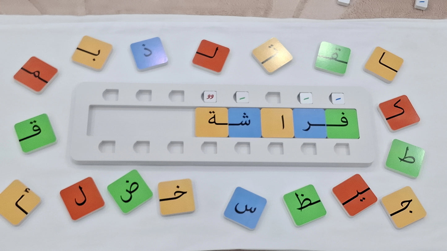 لوحة تركيب الكلمات